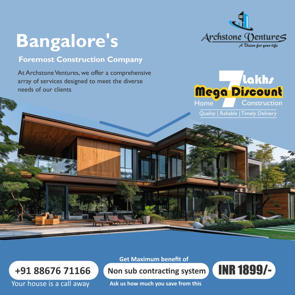 Archstone Ventures - Bangalore's Foremost Construction Compan...